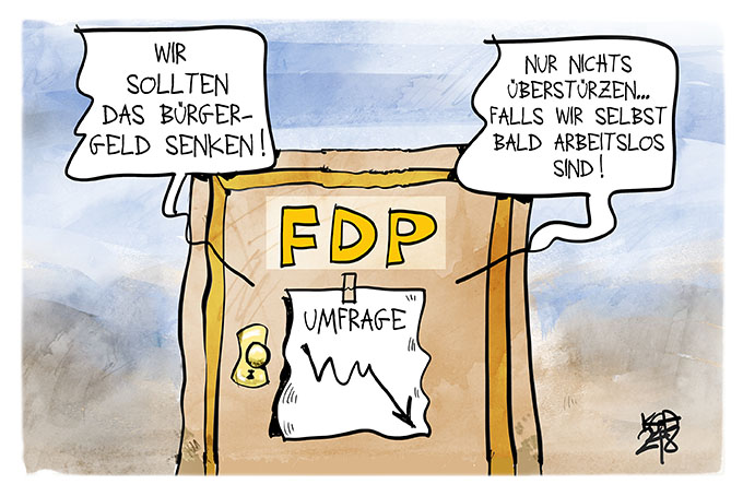 Die FDP will das Bürgergeld senken