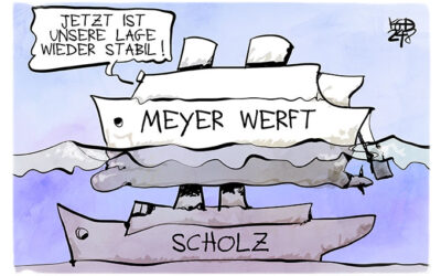 Der Bund rettet die Meyer Werft